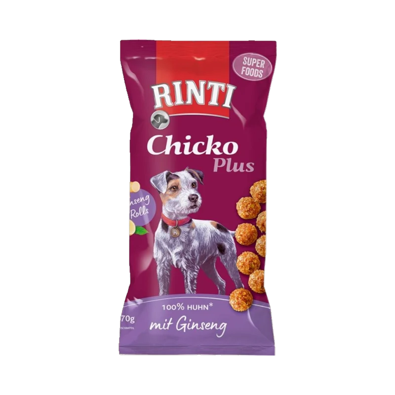 De Hun’nenhoff | Rinti Chicko Plus Superfoods Ginseng Rolls 70g
