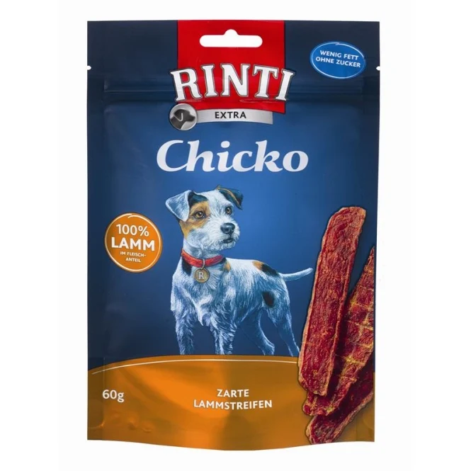 De Hun’nenhoff | Rinti Extra Chicko Lammstreifen 60g