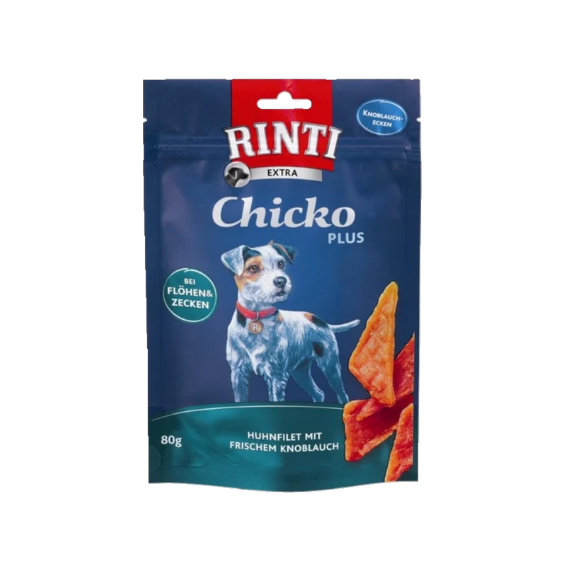 De Hun’nenhoff | Rinti Extra Chicko Knoblauchecken – 80g