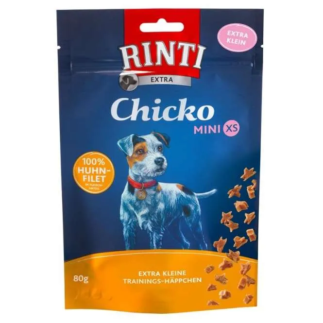 De Hun’nenhoff | Rinti Extra Chicko Mini XS Huhn – 80 g