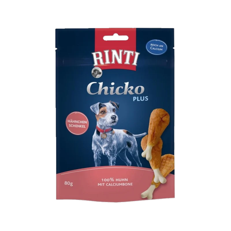 De Hun’nenhoff | Rinti Chicko Plus Hähnchenschenkel – Der calciumreiche Snack mit Biss