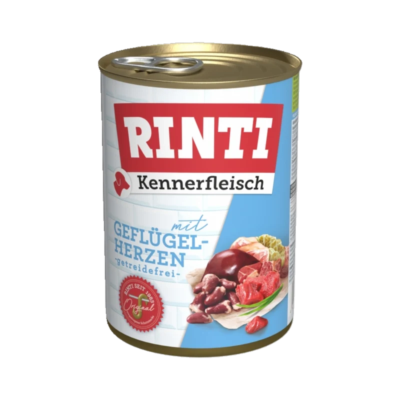 De Hun’nenhoff | RINTI Kennerfleisch - Geflügelherzen