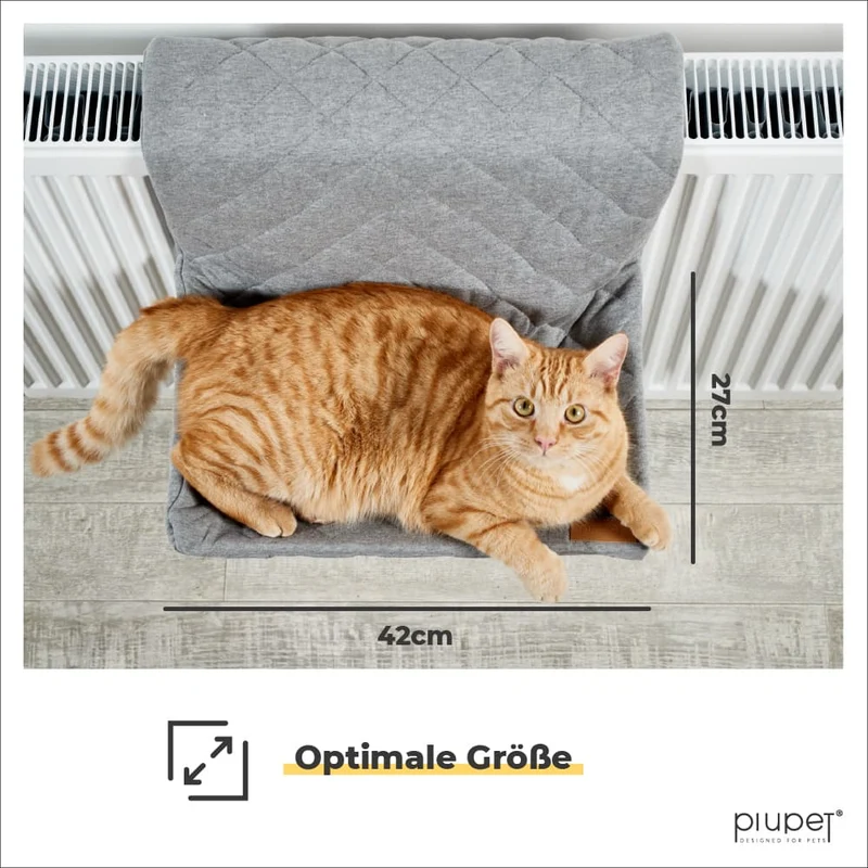 Katzen-Heizungsliege "PEPE"