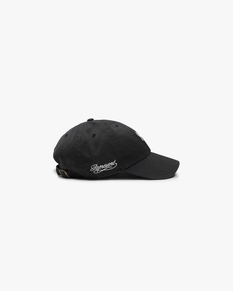 Represent X 47 Mini New York Yankees Cap - Washed Black