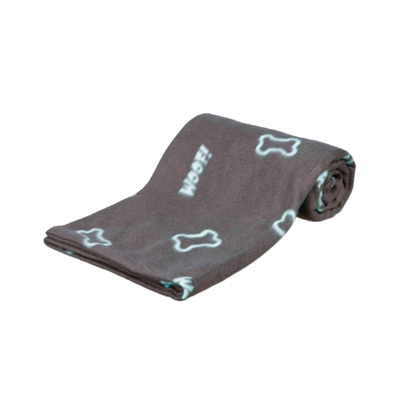 Trixie Fleecedecke Barney – Weiche & pflegeleichte Decke mit stilvollem Design