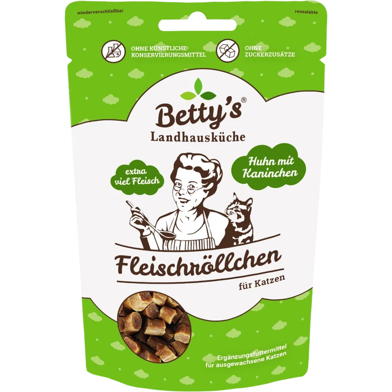 Betty’s LHK Cat - Fleischröllchen Huhn & Kaninchen