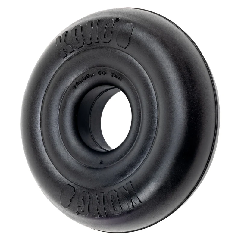 KONG Extreme Donut Hundespielzeug – Robustes Kauspielzeug für starke Kauer