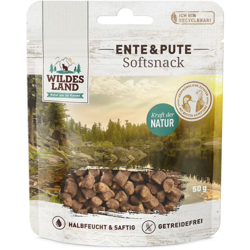 Wildes Land Cat - Softsnack Ente & Pute