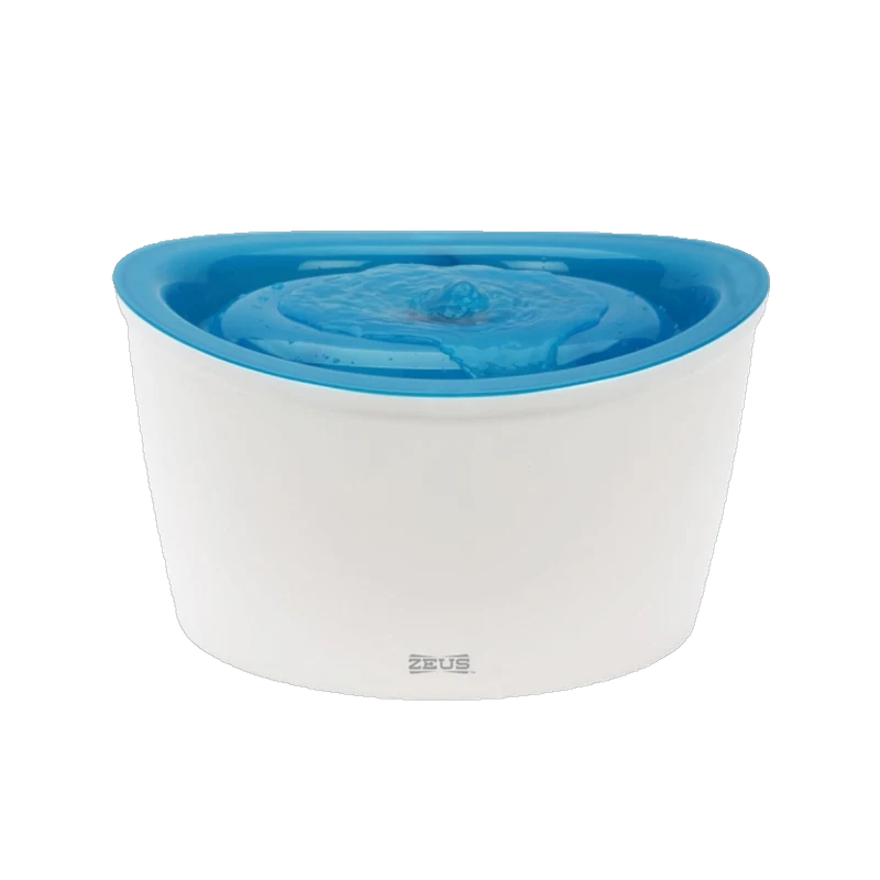 ZEUS H2EAU Trinkbrunnen 6L – Hellblau – Maximale Frische für große und kleine Durstlöscher