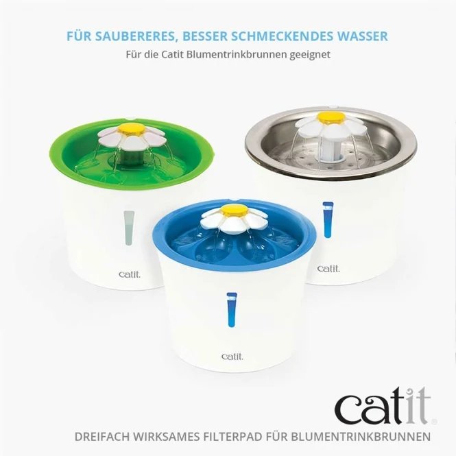 Catit Triple Action Filter – rahmenlos & ressourcenschonend für gesünderes Trinkwasser