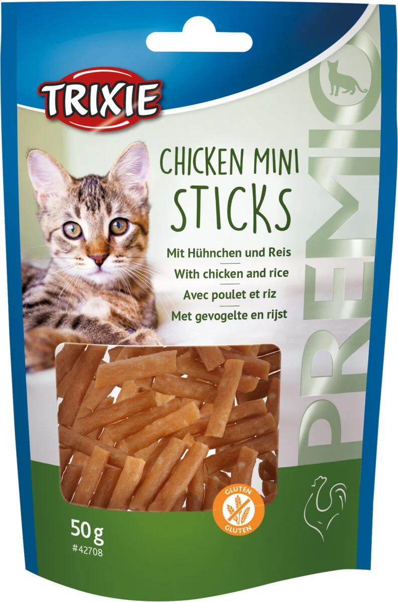 Mini Sticks mit Hühnerbrust & Reis