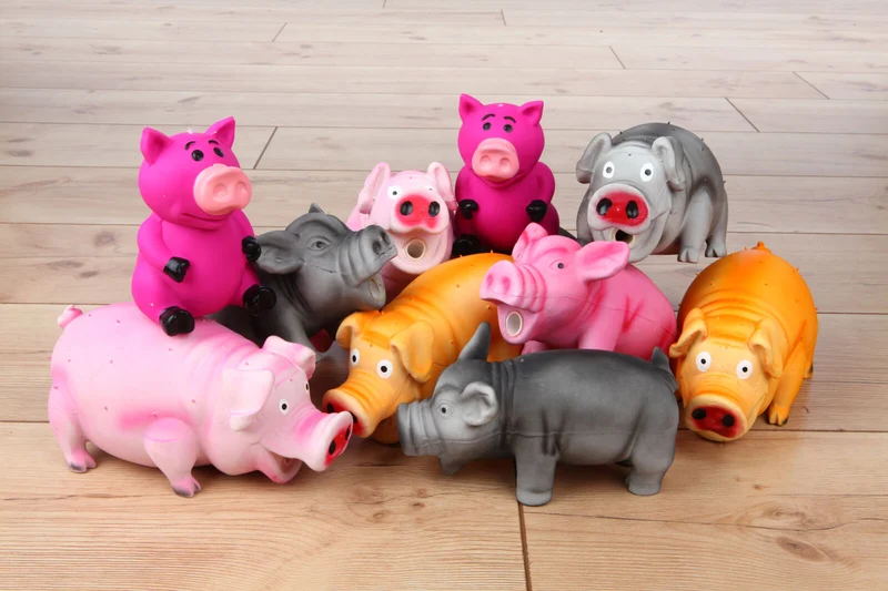 Borstenschwein Hundespielzeug