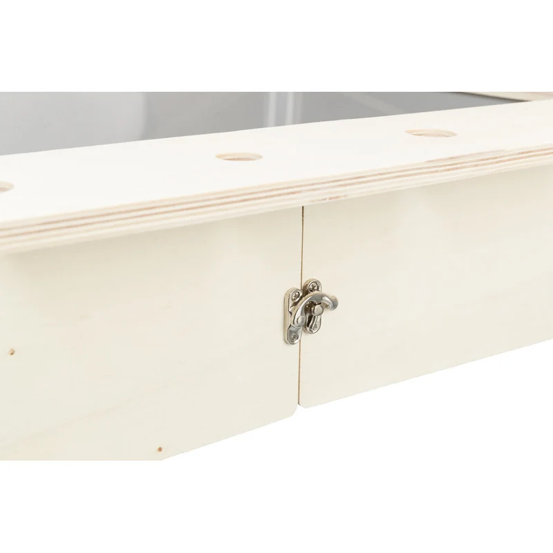 Futterstation für Nager aus Holz