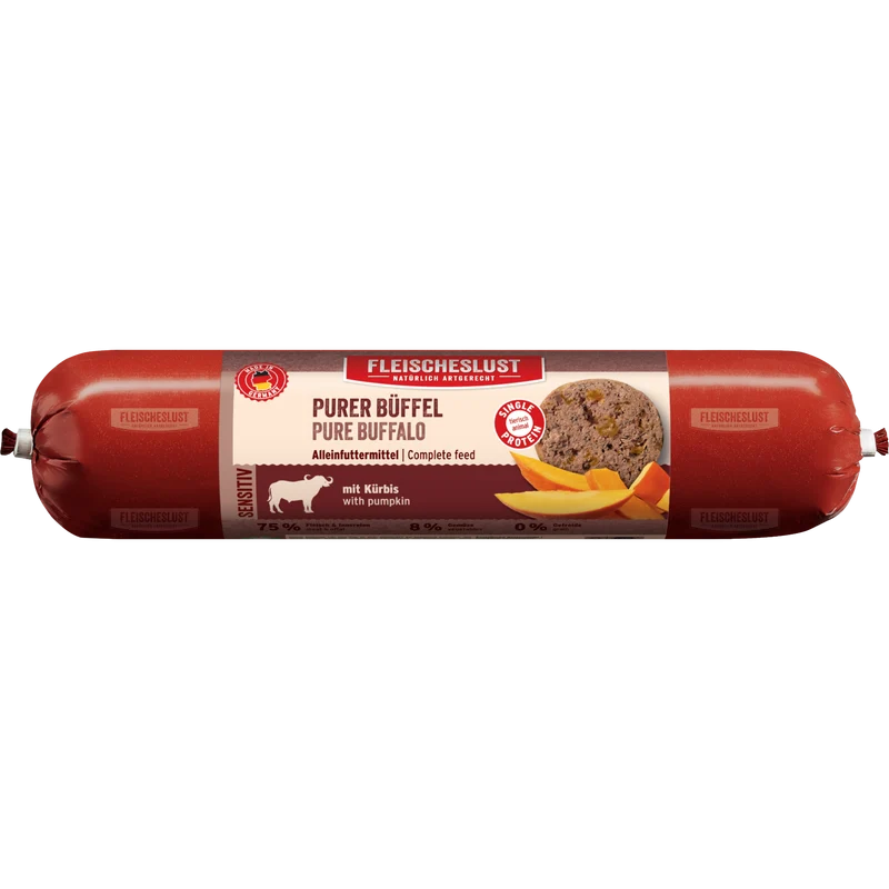 Fleischeslust Dog - Purer Büffel mit Kürbis