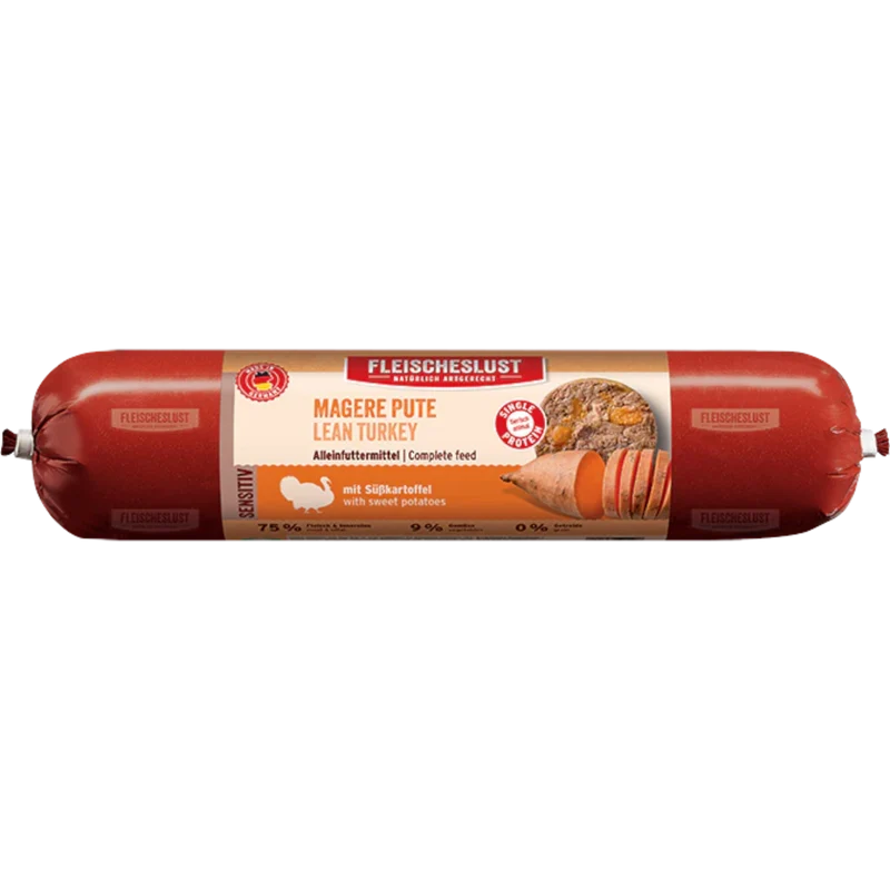Fleischeslust Dog - Magere Pute mit Süßkartoffel