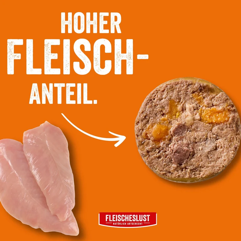 Fleischeslust Dog - Magere Pute mit Süßkartoffel