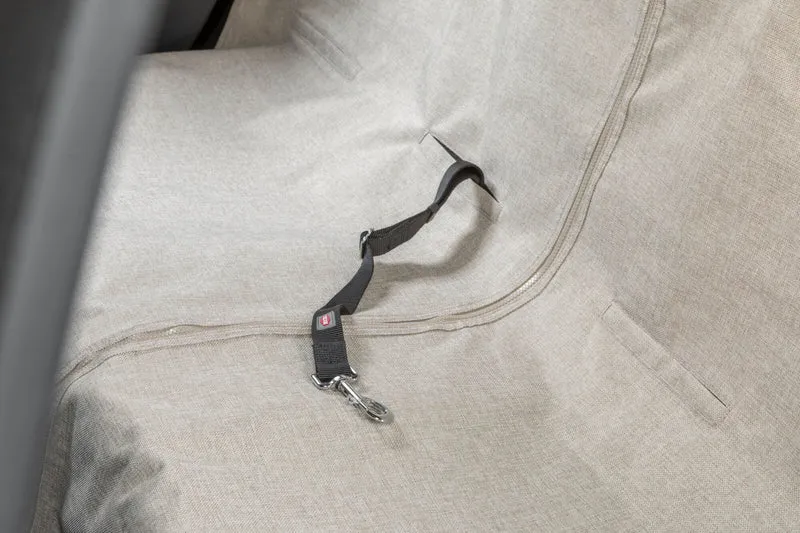 beige Autoschondecke zur einseitigen Befestigung, teilbar