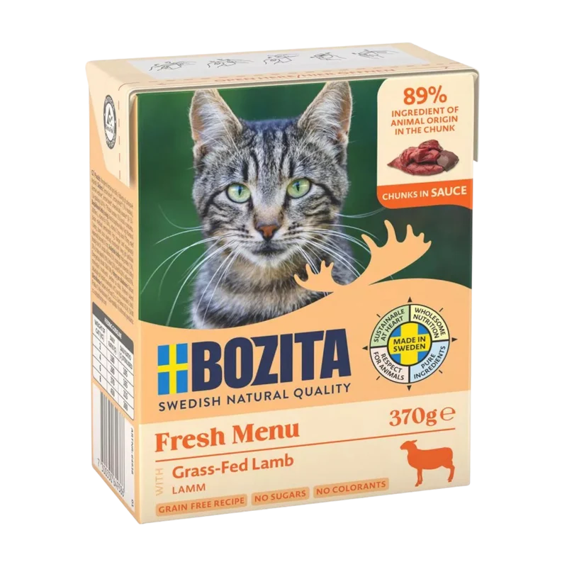 Bozita Fresh Menu Häppchen in Sauce mit Lamm