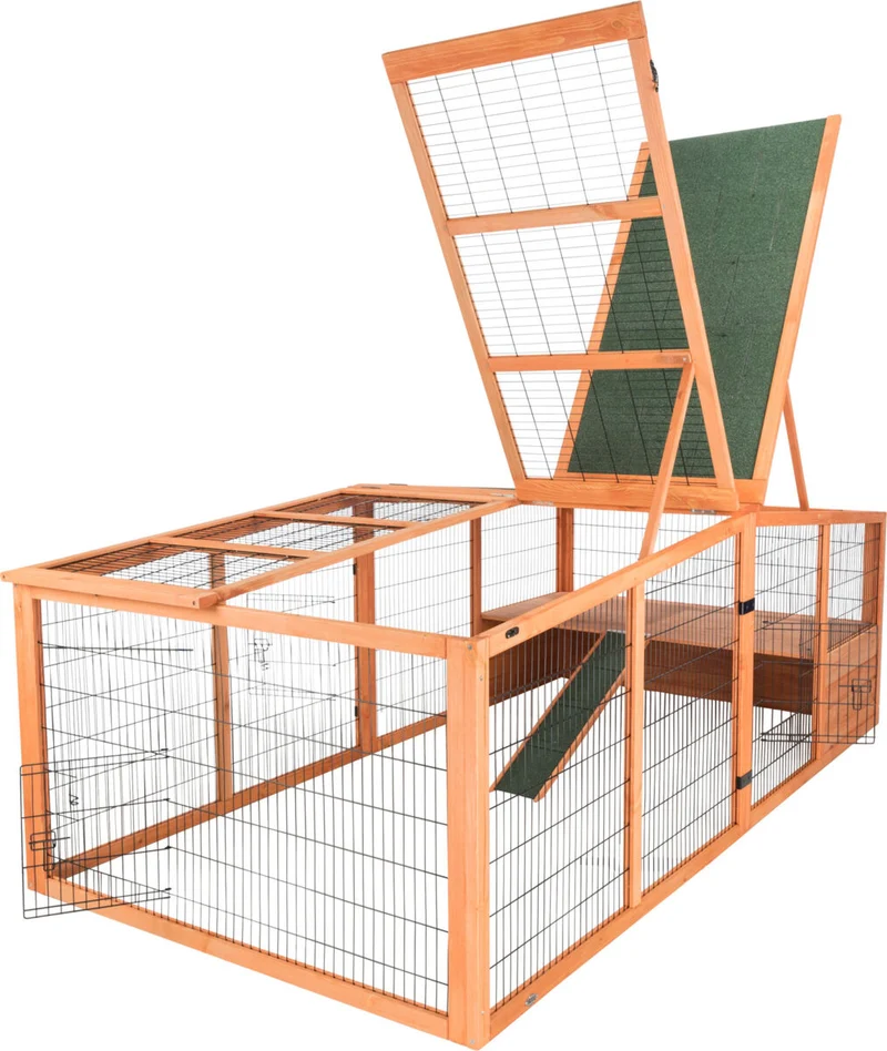 Freilaufgehege XL mit Abdeckung