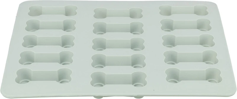 Backmatte aus Silikon für große Katzen- und Hundeleckerlis in Knochenform