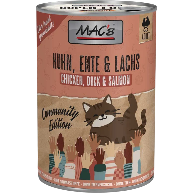 MAC’s Cat – Huhn, Ente & Lachs