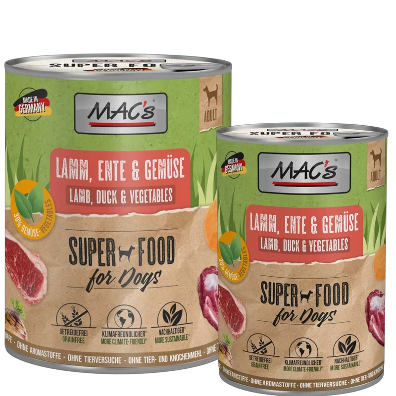 MAC’s Dog – Lamm, Ente & Gemüse