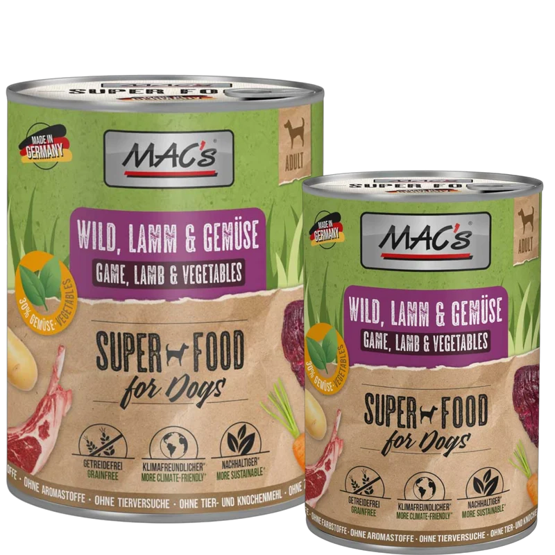 MAC’s Dog – Lamm, Wild & Gemüse