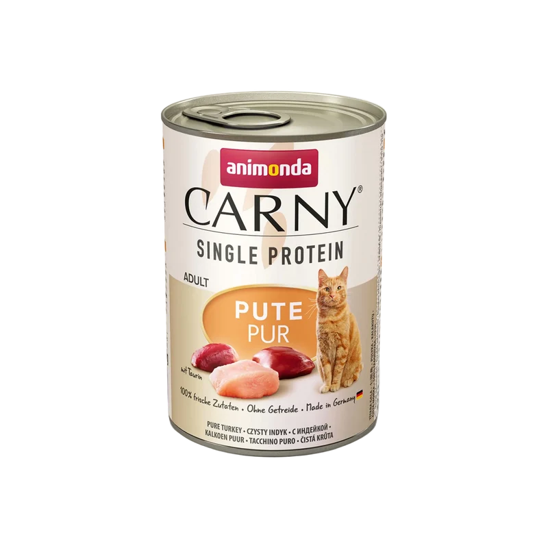 Carny Adult Single Protein Pute pur – Fokus auf Verträglichkeit. Klar positioniert.