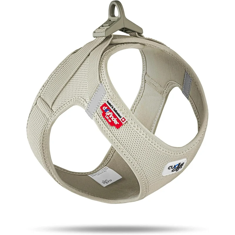 Curli Clasp Vest Hundegeschirr Air-Mesh – ultraleicht, Einhands-Schnalle, reflektierend, 12 Farben