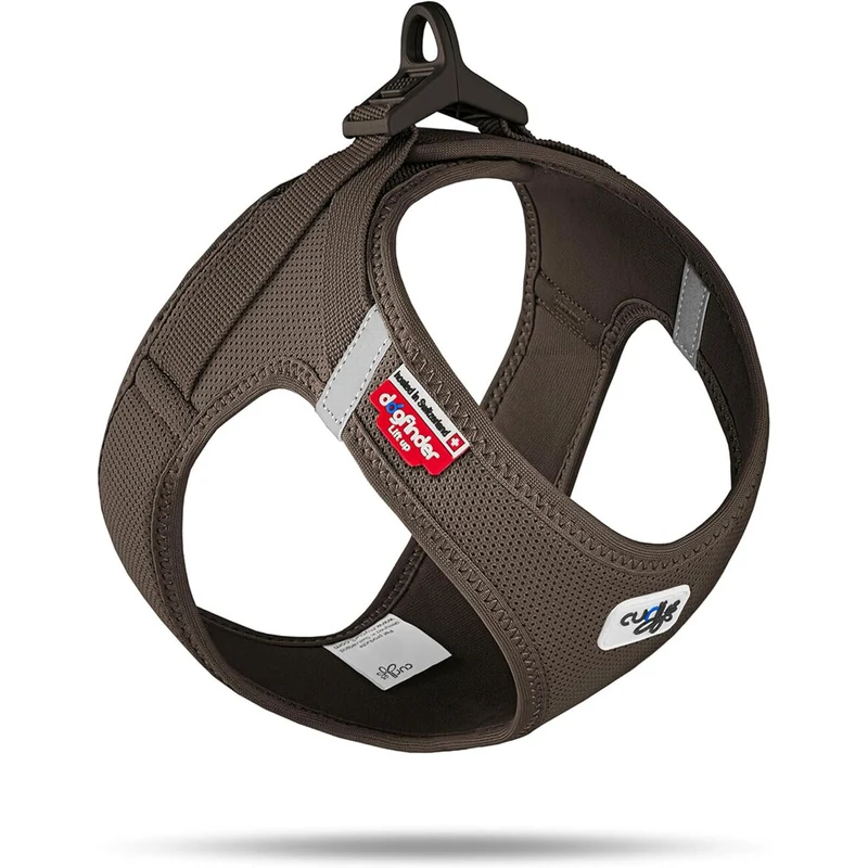 Curli Clasp Vest Hundegeschirr Air-Mesh – ultraleicht, Einhands-Schnalle, reflektierend, 12 Farben