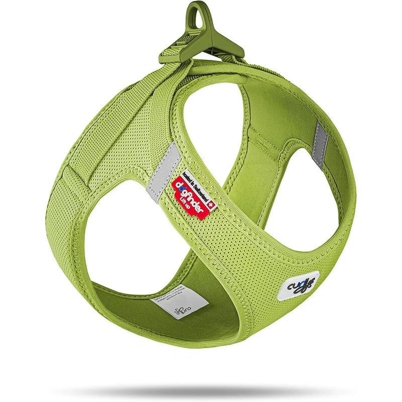 Curli Clasp Vest Hundegeschirr Air-Mesh – ultraleicht, Einhands-Schnalle, reflektierend, 12 Farben