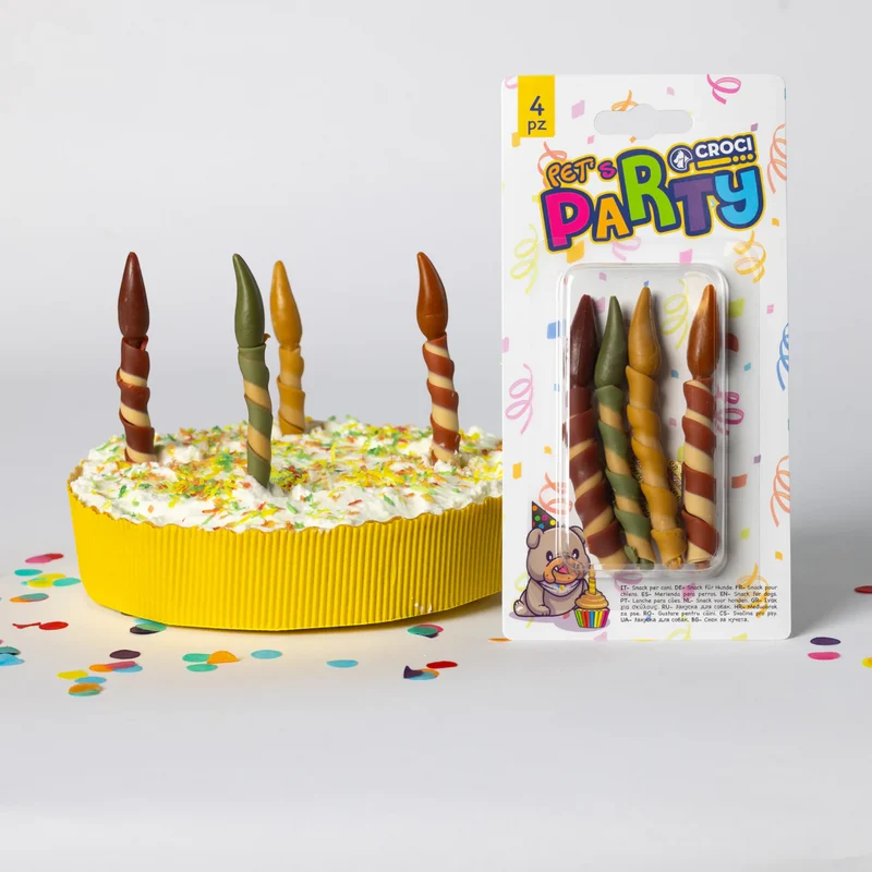 Doggybirthday - Essbare Geburtstagskerzen