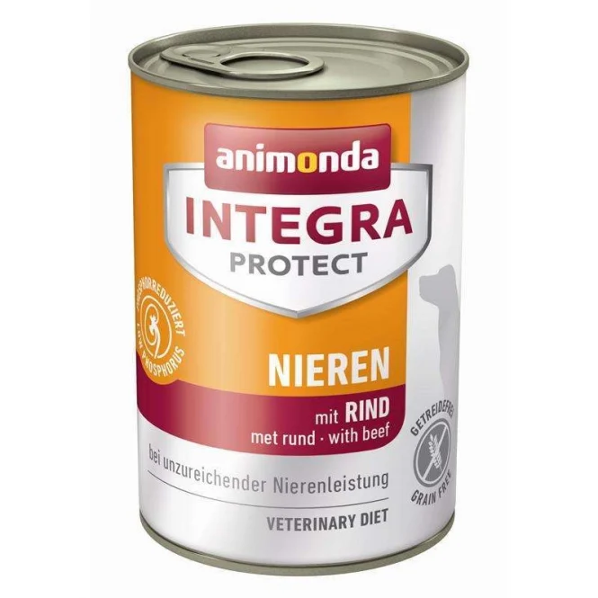 De Hun´nenhoff | Animonda Integra Protect Nieren Rind & Huhn – Diätfutter für Hunde mit chronischer Niereninsuffizienz
