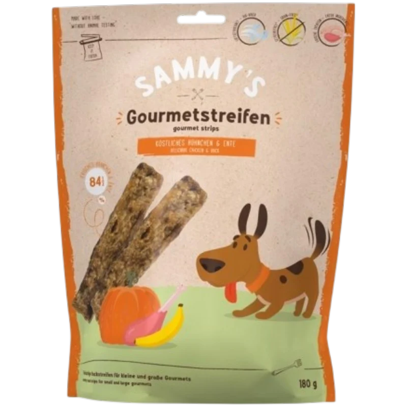 bosch – Sammy’s Gourmetstreifen Hühnchen & Ente