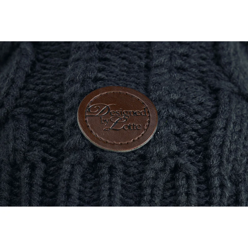 Designed by Lotte Hundepullover Haida – Strickmuster mit Rollkragen