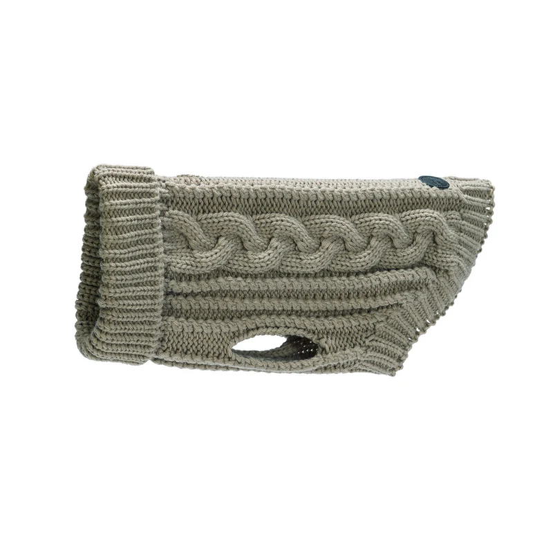 Designed by Lotte Hundepullover Haida – Strickmuster mit Rollkragen