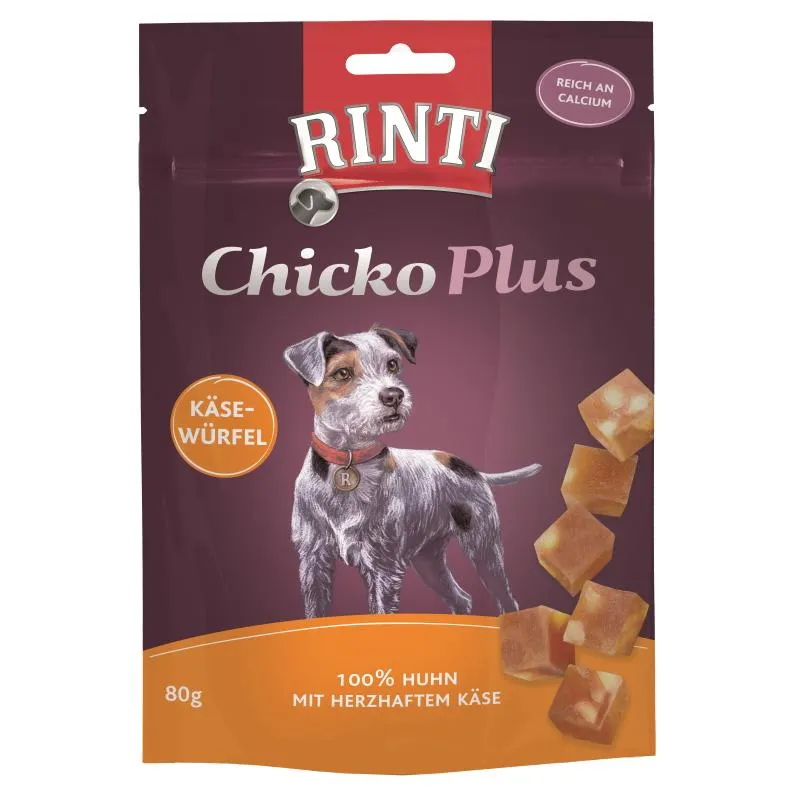 Rinti Chicko Plus Huhn-Käse-Würfel 80g