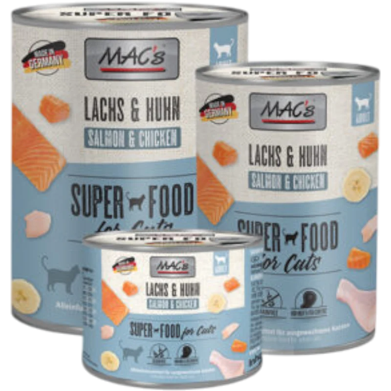 MAC’s Cat – Lachs & Huhn