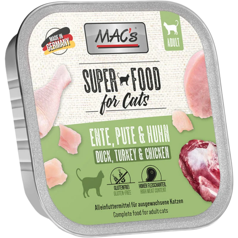 MAC’s Cat – Ente, Pute & Huhn in Schale