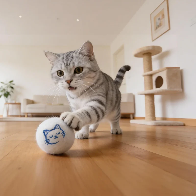 Twopoint Leiser Woll-Katzenball