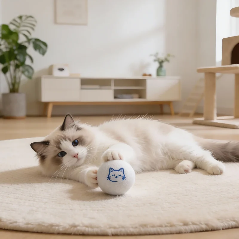 Twopoint Leiser Woll-Katzenball