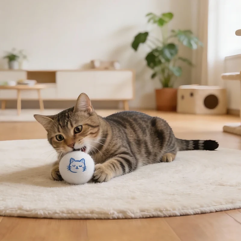 Twopoint Leiser Woll-Katzenball