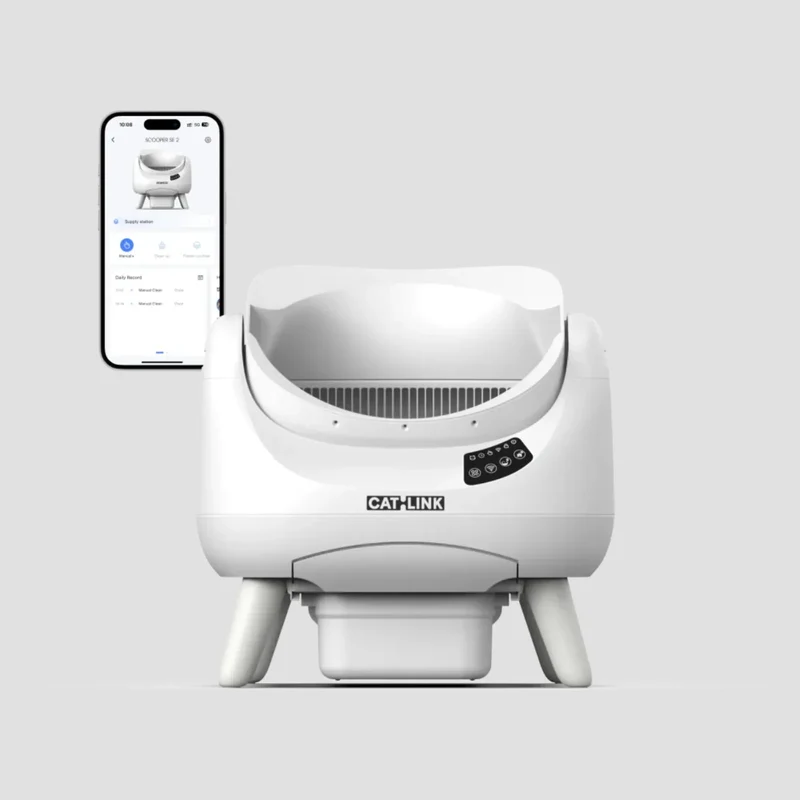 CATLINK Open-X – Offene, selbstreinigende Katzentoilette