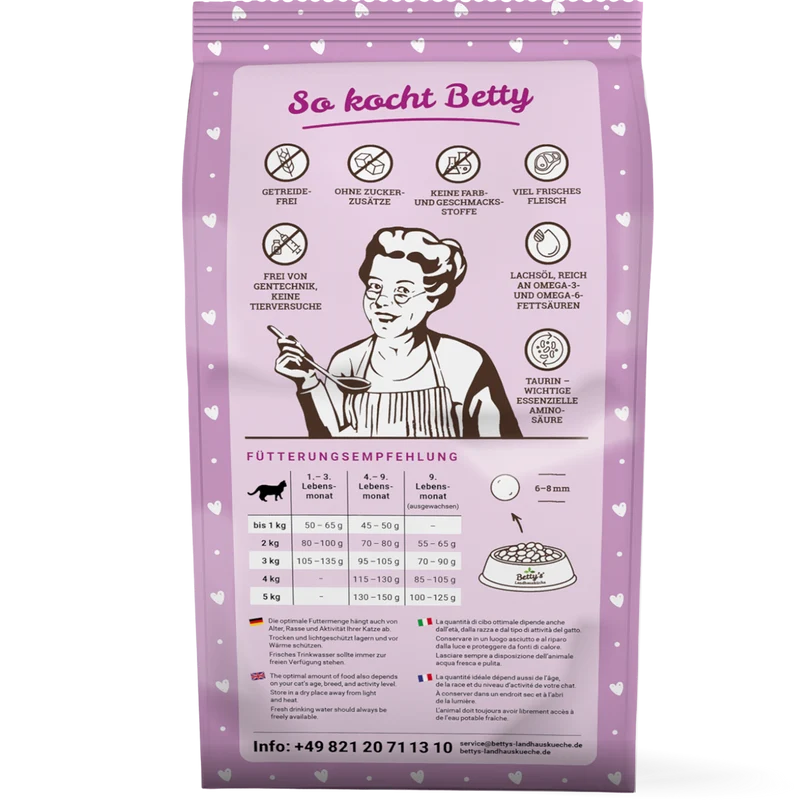 Betty´s LHK Cat - Kitten Hühnchen mit Pute