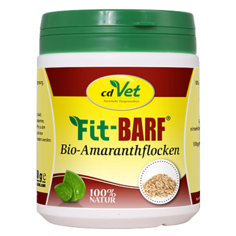 Fit-BARF Bio-Amaranthflocken – Glutenfreie Energiequelle für eine natürliche Fütterung