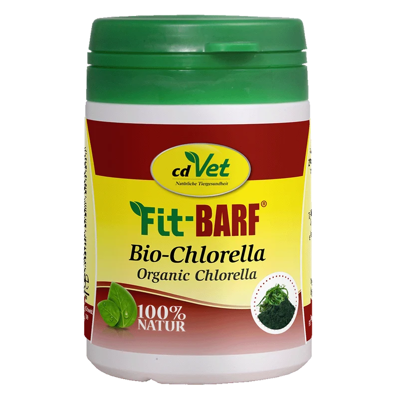 Fit-BARF Bio-Chlorella – Natürlicher Toxinbinder & Chlorophyll-Boost für Hunde und Katzen