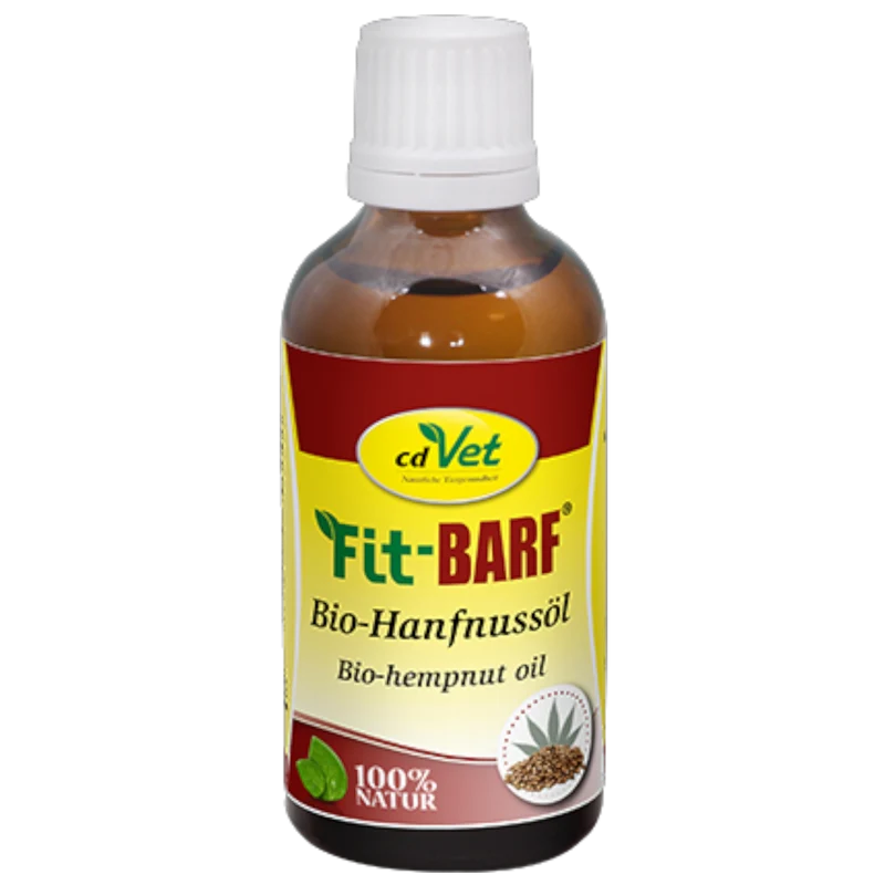 Fit-BARF Bio-Hanfnussöl – Premium-Omega-Power für Haut, Fell & Immunsystem
