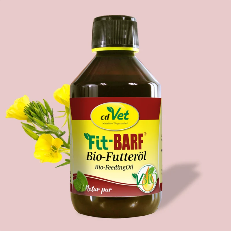Fit-BARF Bio-Futteröl – Multispektrum-Omega-Boost für Vitalität & Fellgesundheit