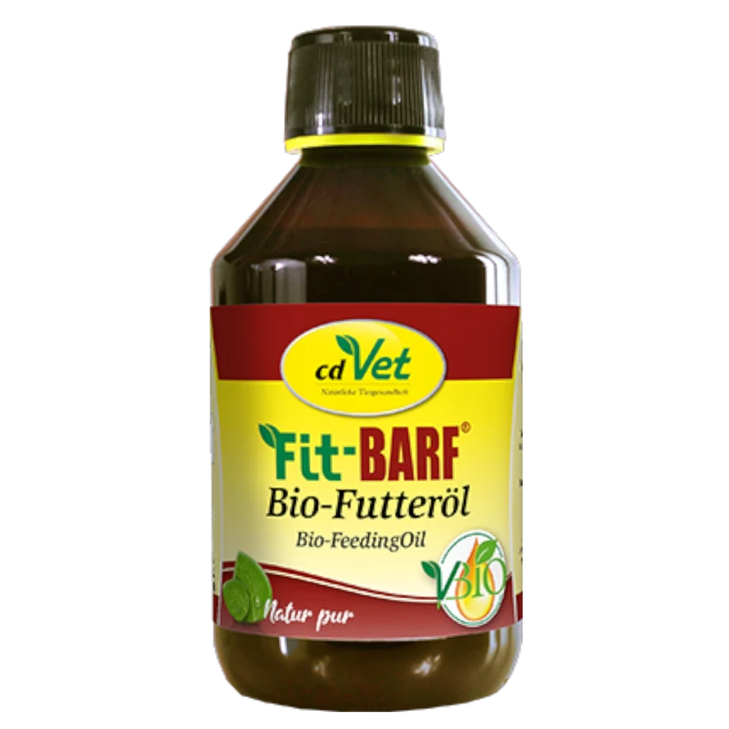Fit-BARF Bio-Futteröl – Multispektrum-Omega-Boost für Vitalität & Fellgesundheit