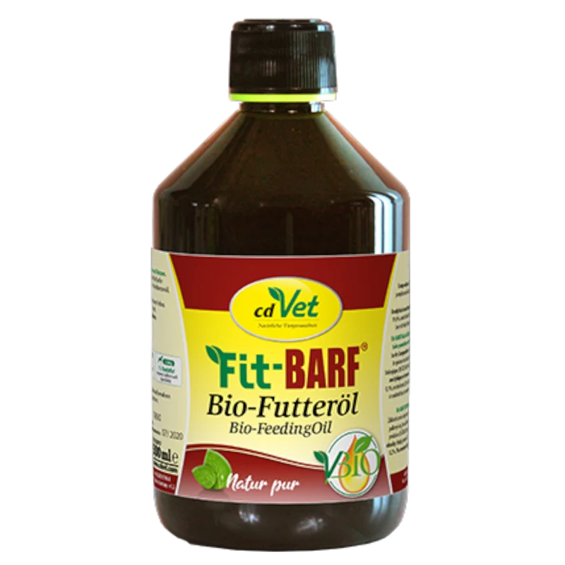 Fit-BARF Bio-Futteröl – Multispektrum-Omega-Boost für Vitalität & Fellgesundheit